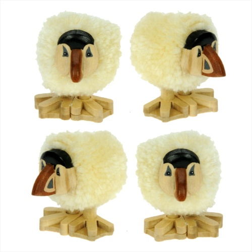 5501-PF : Puffin Pom Figurine - Approximate Height 70mm (Pack Size 36) Price Breaks Available