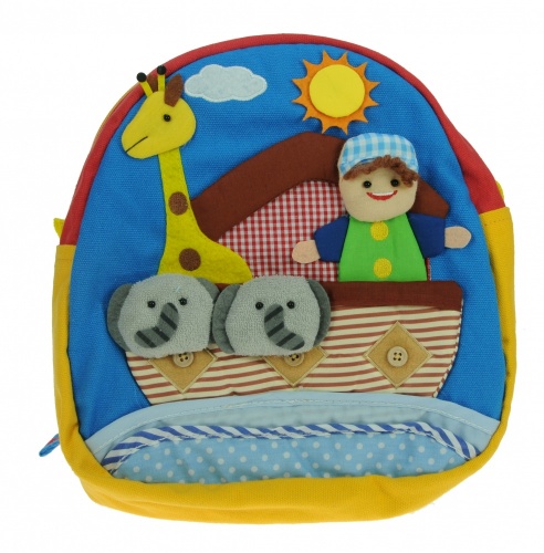 Boy Ark & Animals - Toddlers Rucksacks (Pack Size 5)