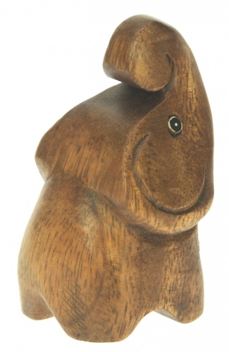 EL-SM - Carved Elephant (Height 10cm) (Pack Size 10)